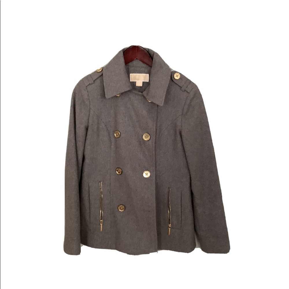 Michael Kors Women’s Pea Coat Gray/ Small